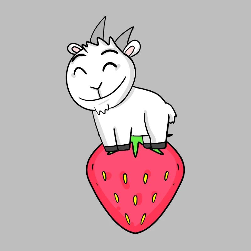 Bock à la fraise - chèvre chèvre
