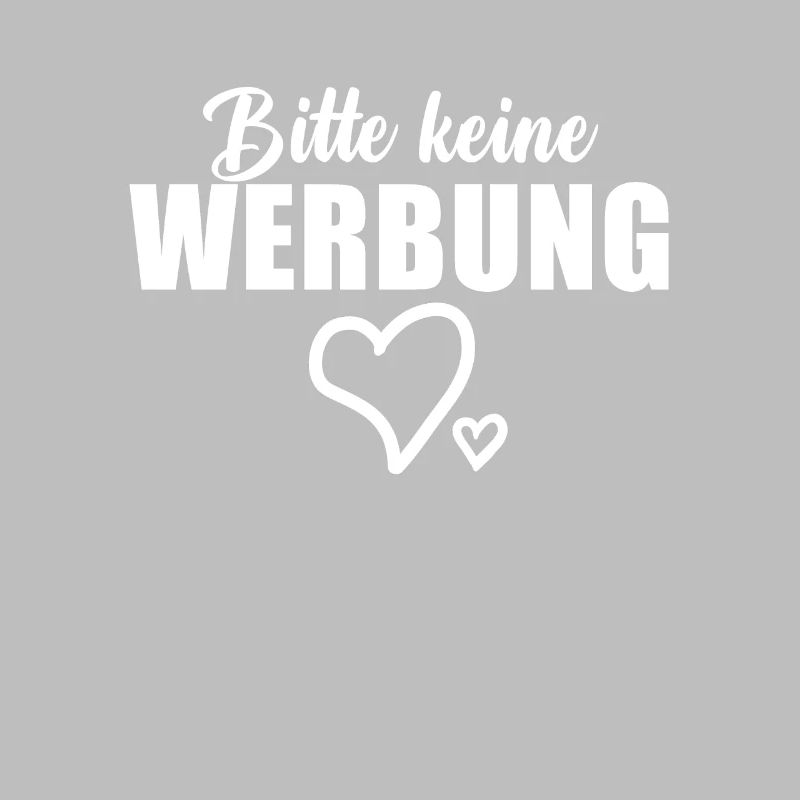 Bitte keine Werbung