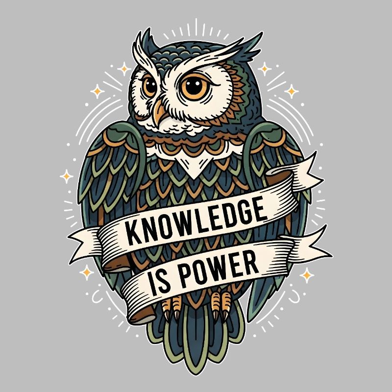 Knowledge Is Power Eule