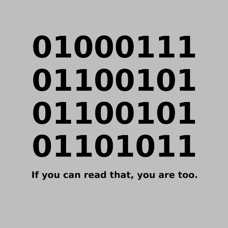 Binary / Binär Code Binärcode Funny T-Shirt