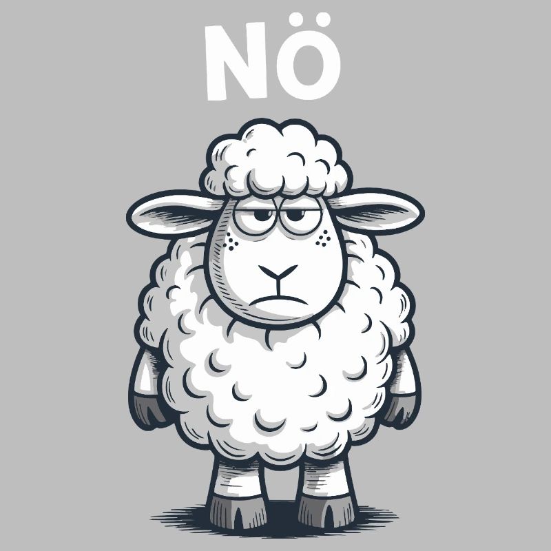 Basse-Autriche – Grumpy Sheep Humour Design
