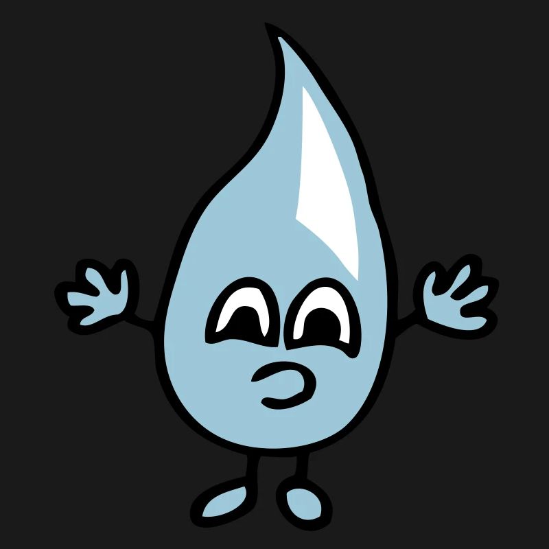 Kleiner Wassertropfen