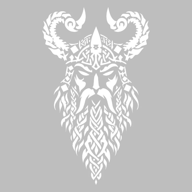 Viking warrior head