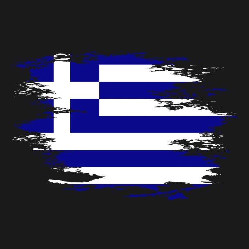 Drapeau de la Grèce utilisé design