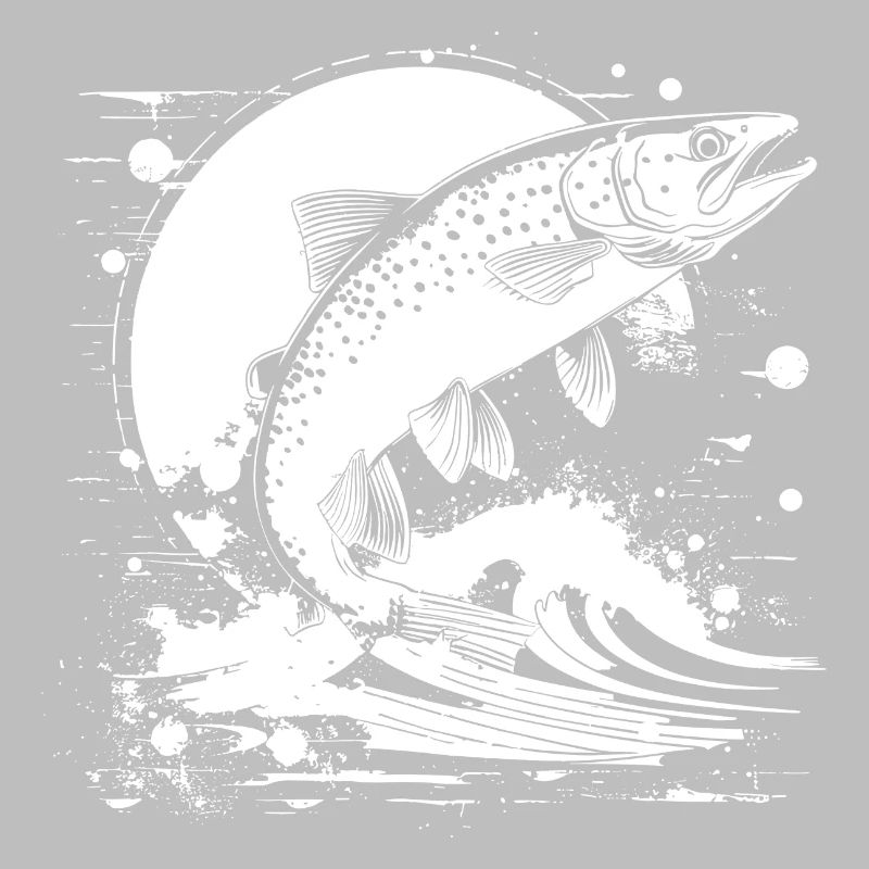 Fischerei Grafik