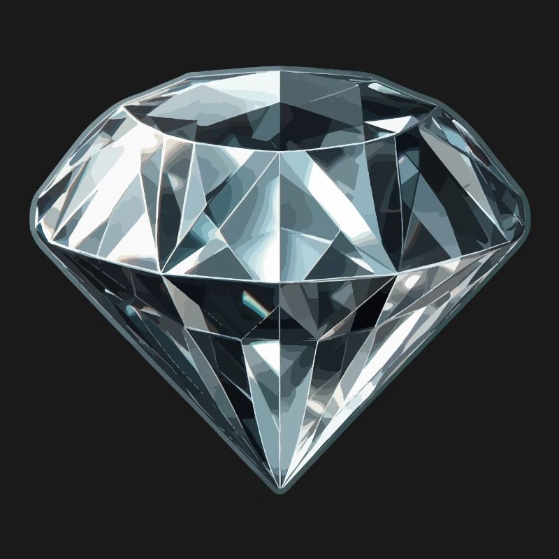 Pierre précieuse de diamant