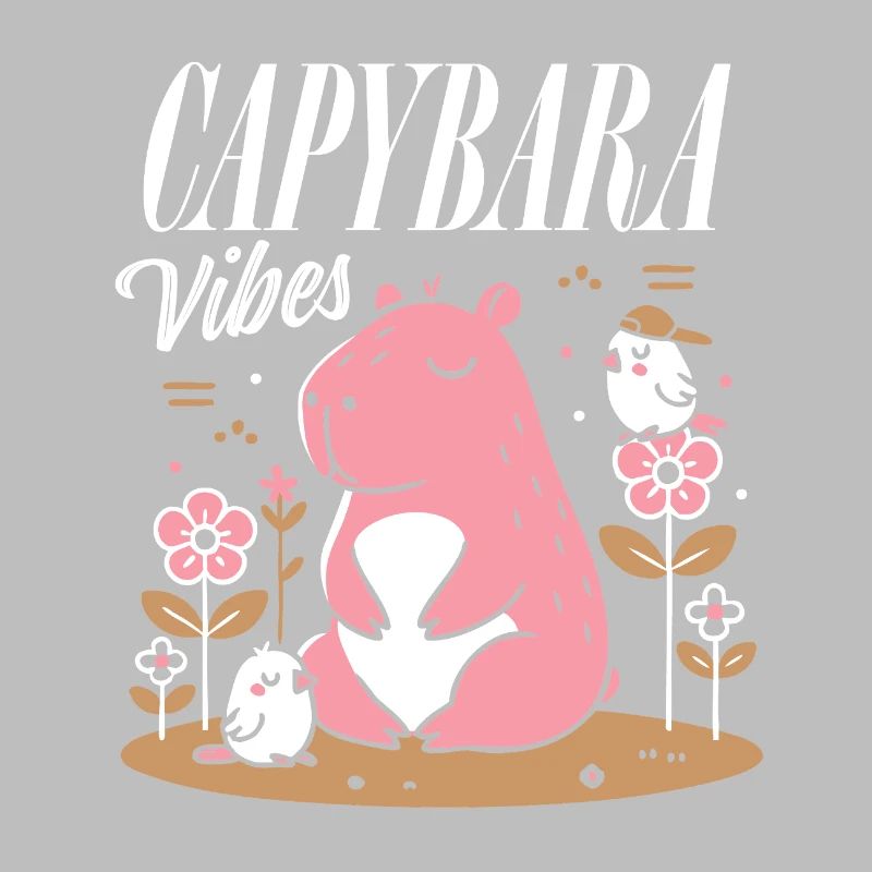 Ambiance détendue de Capybara