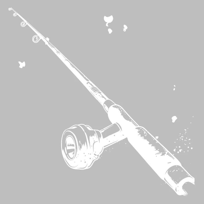 Dessin de canne à pêche