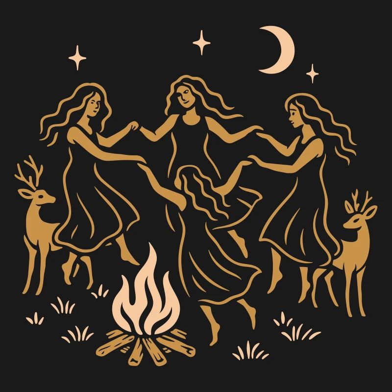 Witchy Summer - Midsummer Dance Around the Fire