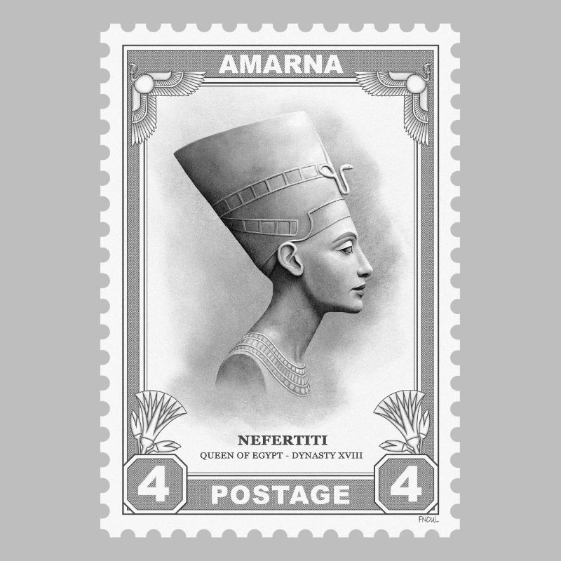 Timbre Néfertiti
