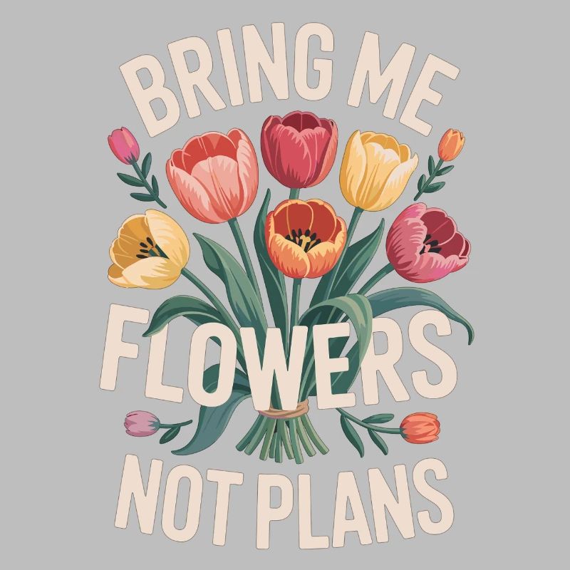Bouquet with desired text