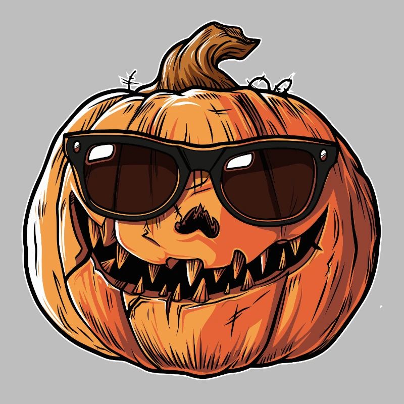 Cool Halloween pumpkin