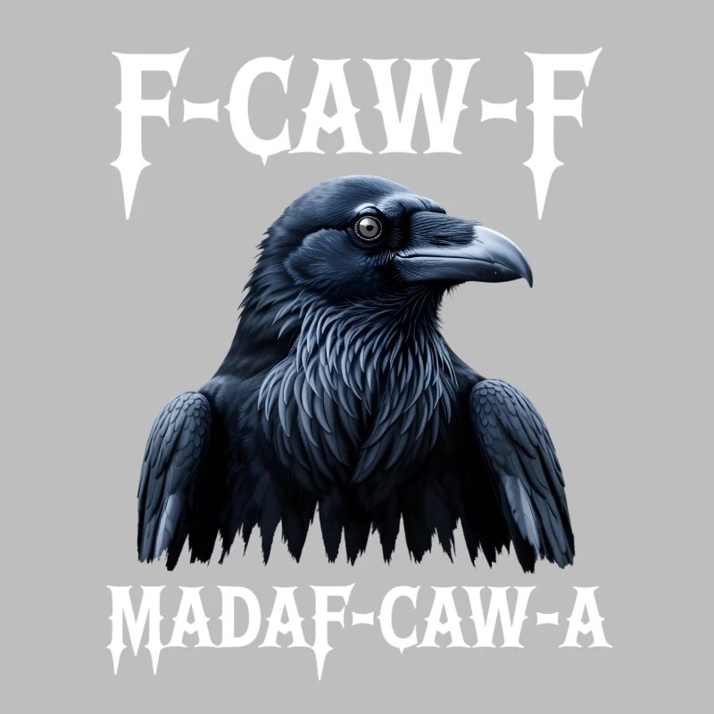 Ravens Gothic Graffiti Design