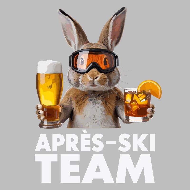 Équipe de lapins après-ski