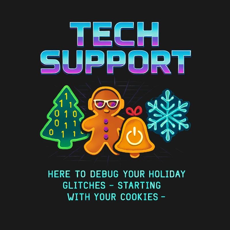 Funny Technical Support Debug Christmas