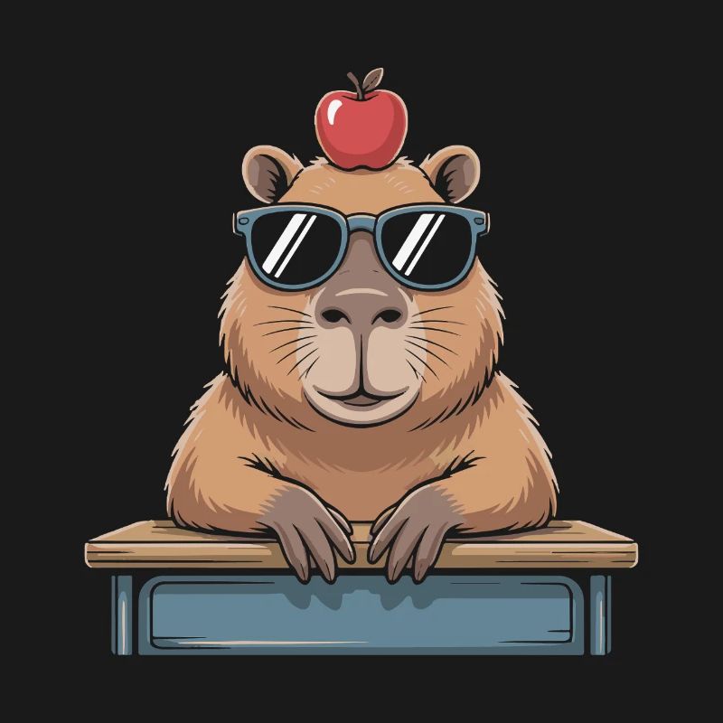 Süßes Capybara