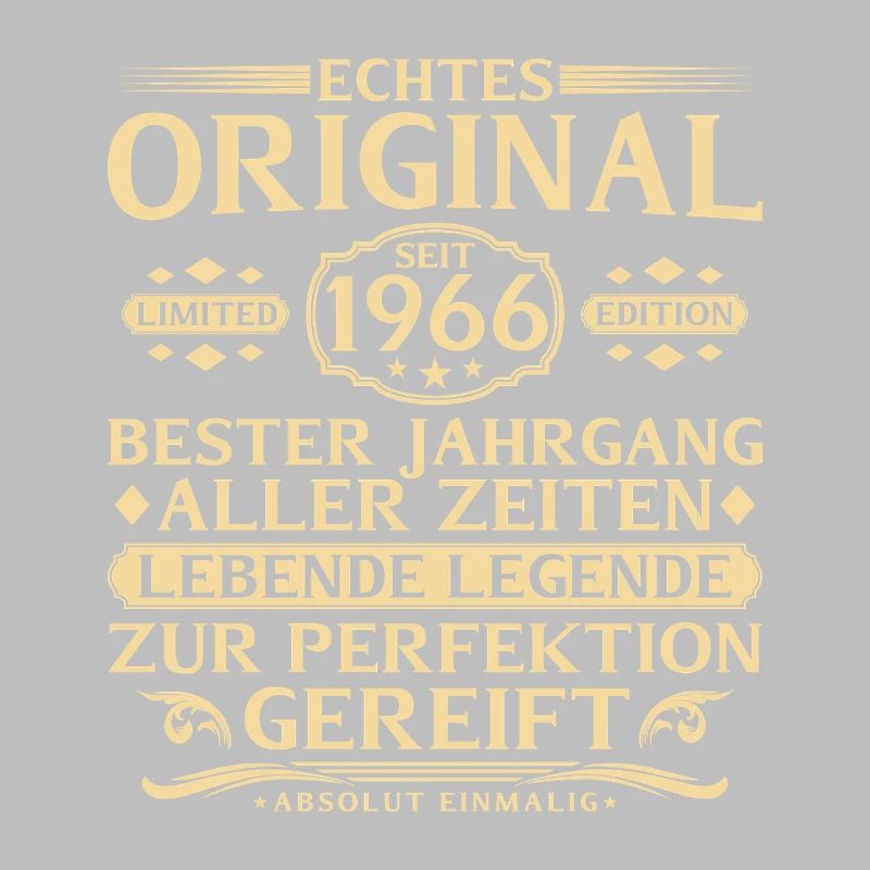 60. Geburtstag Echtes Original seit 1966