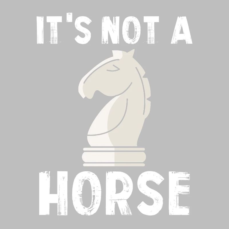 Ce n’est pas une pièce d’échecs cheval