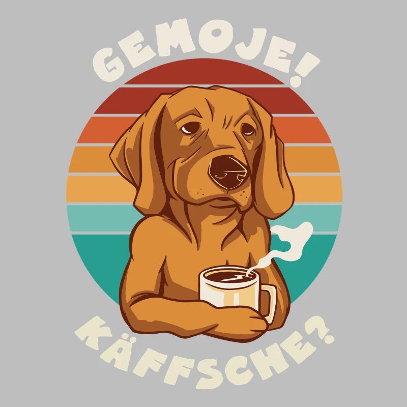 Hessen Humor Kaffee Hund GEMOJE KÄFFSCHE Hessisch