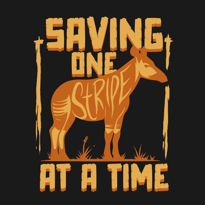 Okapi Tier Saving One Stripe At A time
