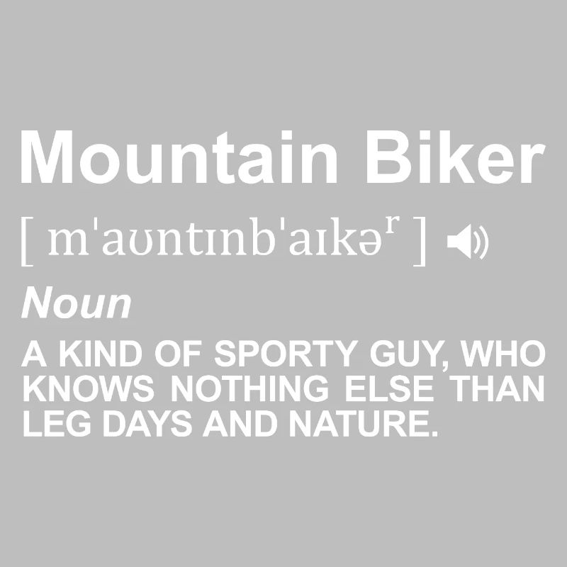 Mountain Biker Dictionary