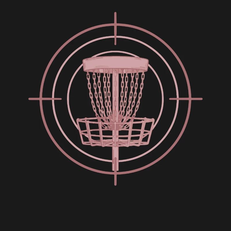Disc Golf Basket Target Drôle Disc Golf Flying