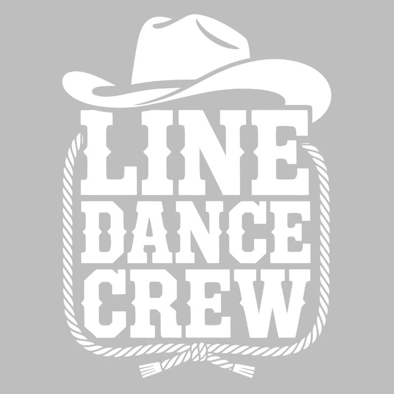 Line Dance Crew Western Logo