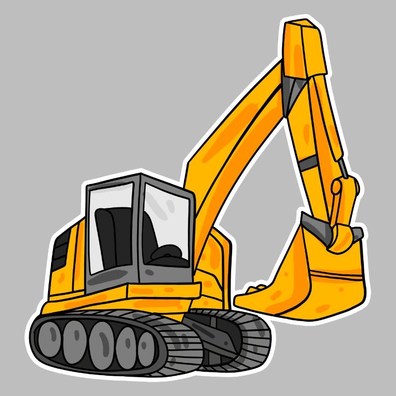 Löffelbagger Ausgräber Bagger