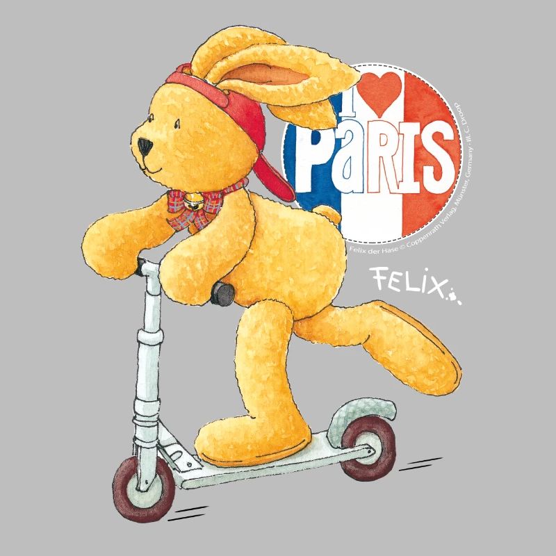 Félix le Lapin aime Paris