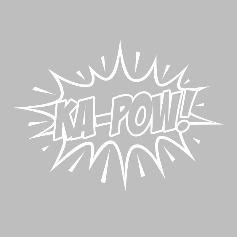 Comic Gift Comics KA-POW! Explosion Drawn