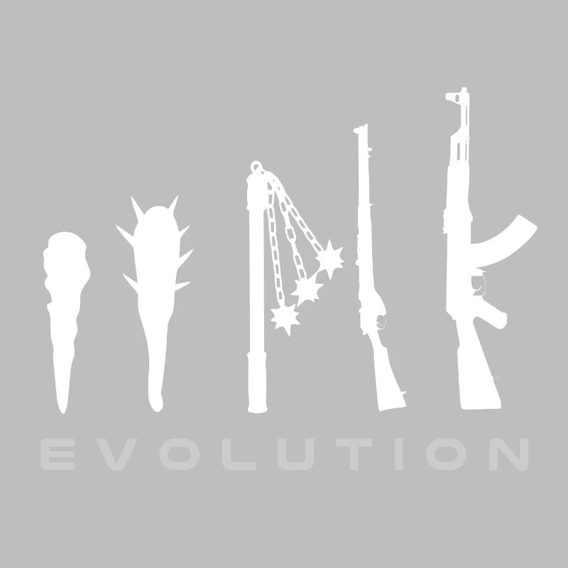 l'évolution de l'arme