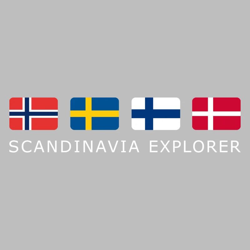 SCANDINAVIA EXPLORER white-lettered