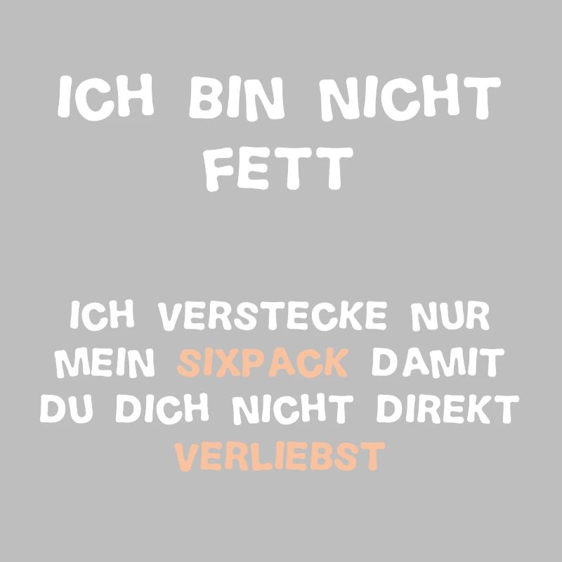 Hide sixpack / humor overweight gift