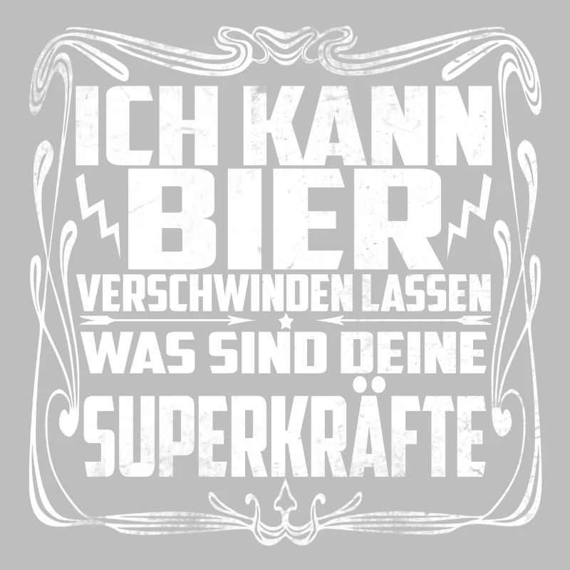 BIER VERSCHWINDEN LASSEN SPRUCH GESCHENK
