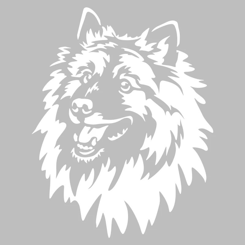 Wolfsspitz Head "Black Edition"