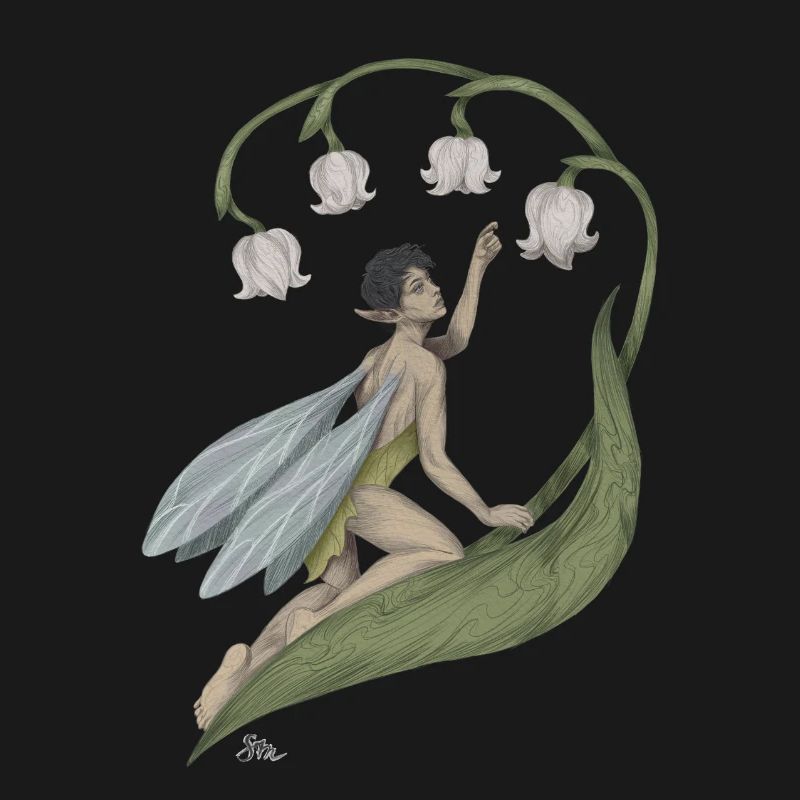 Pixie mit Maiglöckchen