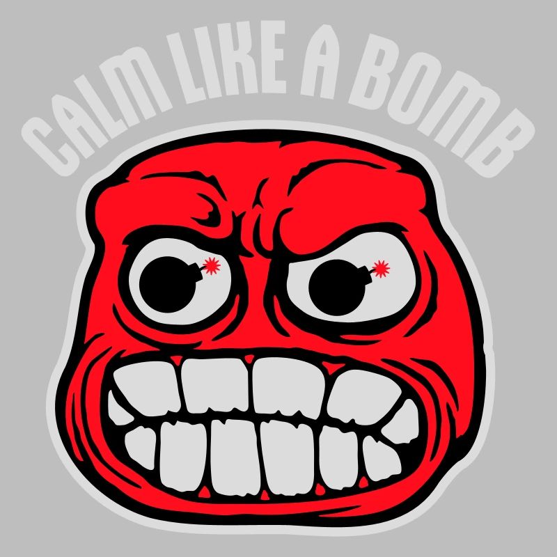 Calme comme une bombe Paradoxe Ironie Humour Blague explosive