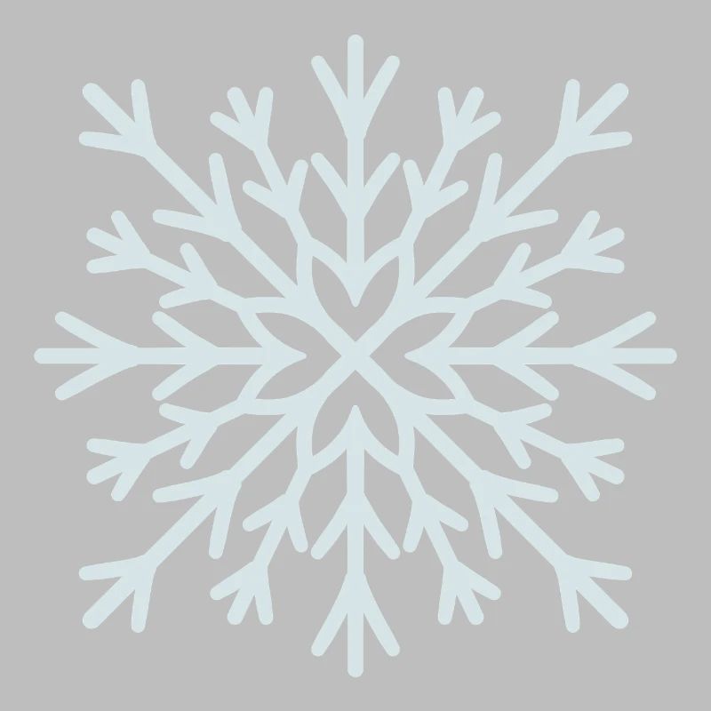 Frostiger Schneeflockenglanz