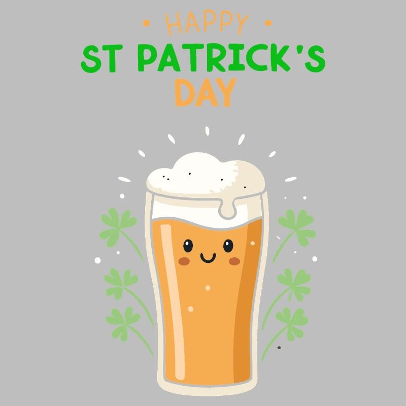 Frohes St. Patrick's Day Bier