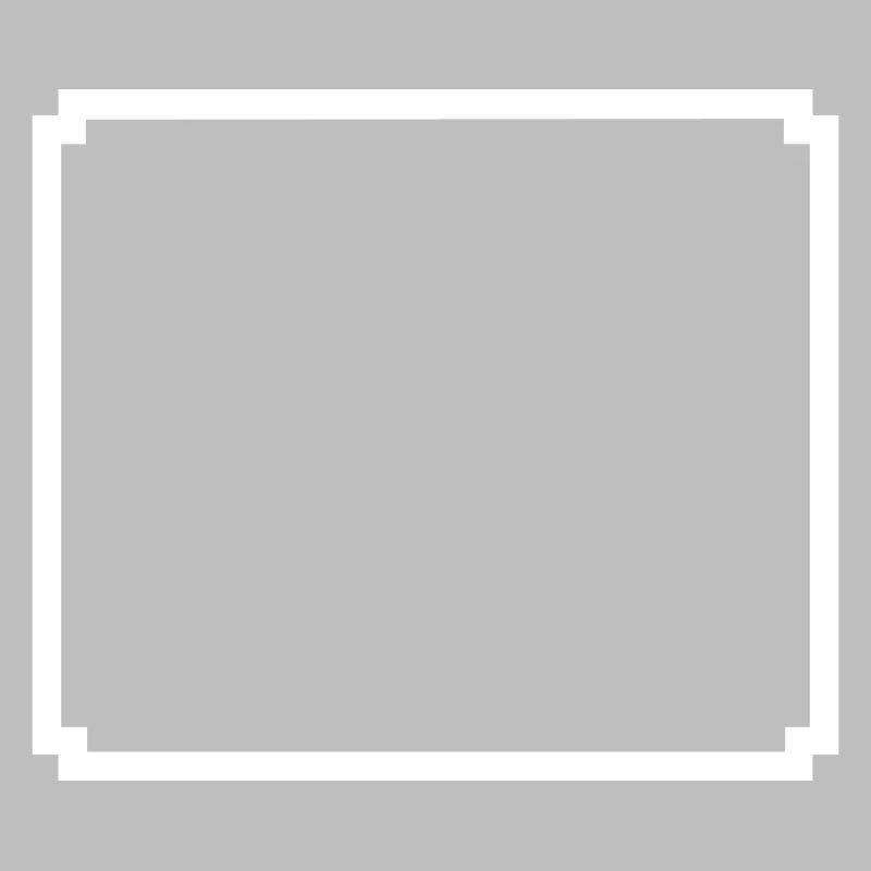 Pixel Frame 8-Bit Text Box