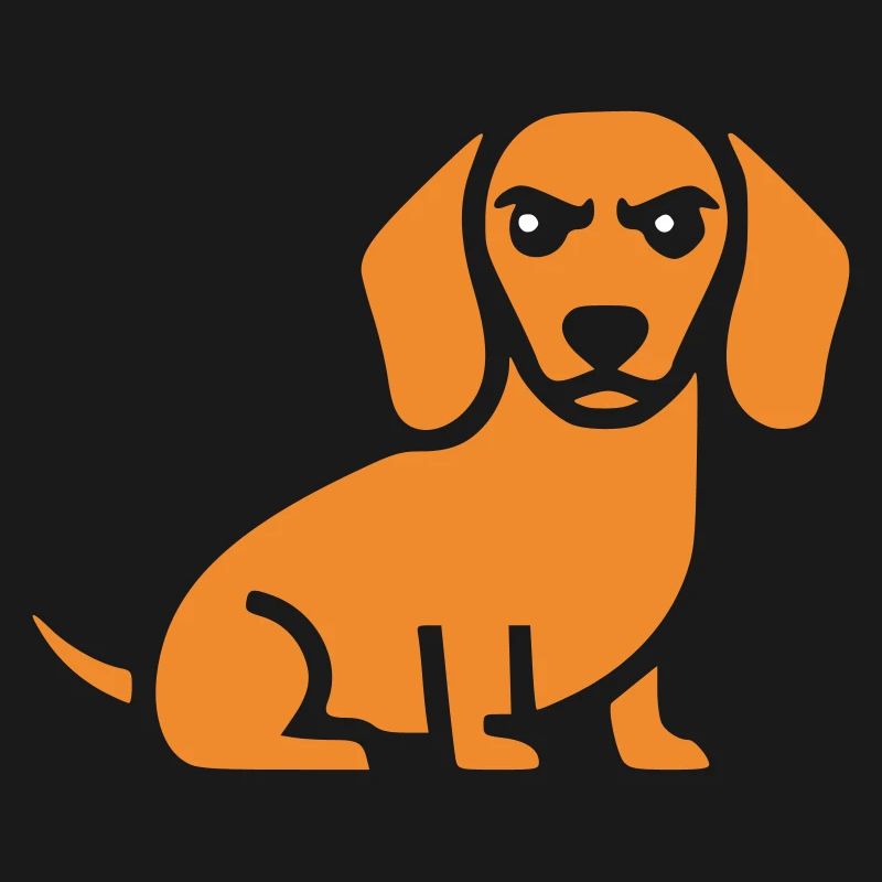 Conception de la Surface Dachshund Dog