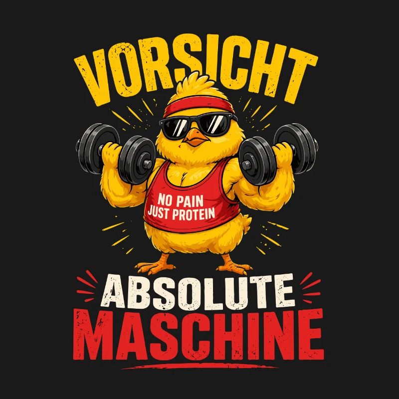 Attention : Absolute Machine, pas de douleur, juste des protéines