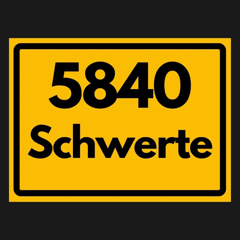 ALTE POSTLEITZAHL PLZ RETRO 5840 SCHWERTE