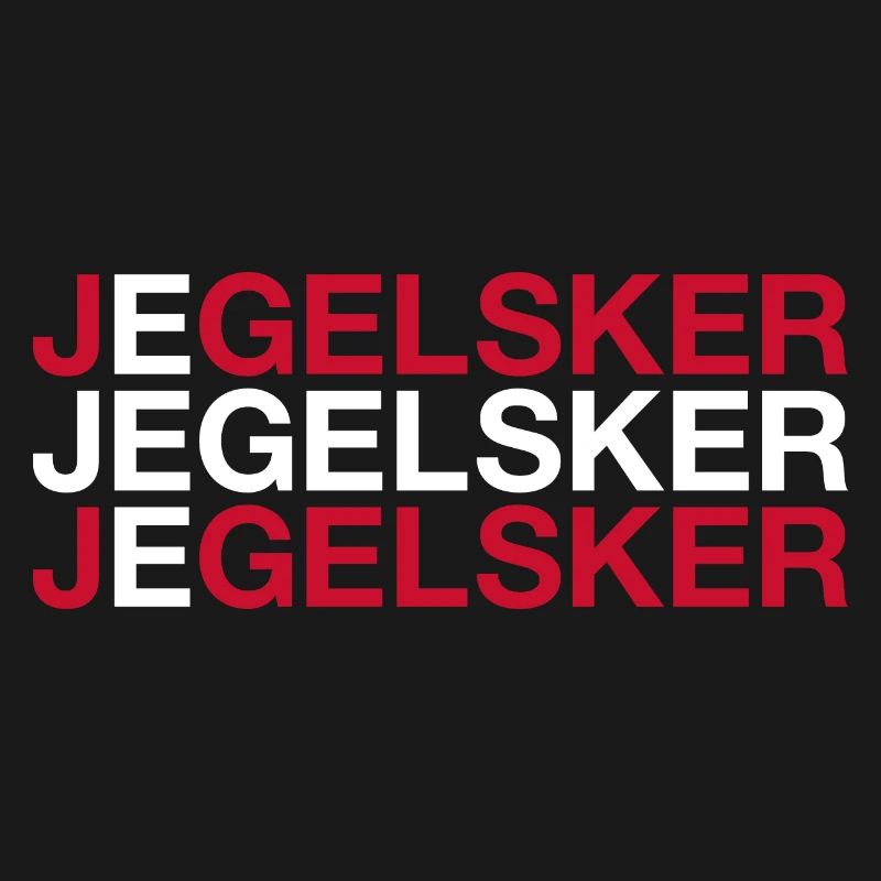 J’AIME LE DANEMARK Drapeau du Danemark