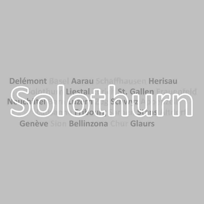 Schweizer Städte Solothurn
