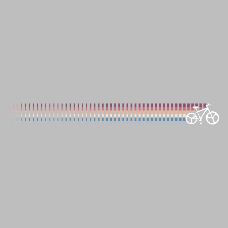 Dégradé code-barres Sunset