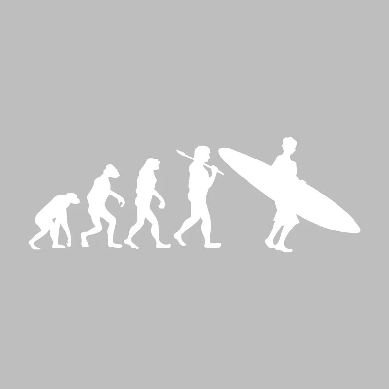 Evolution Surfer surfen Geschenk surfing Sport