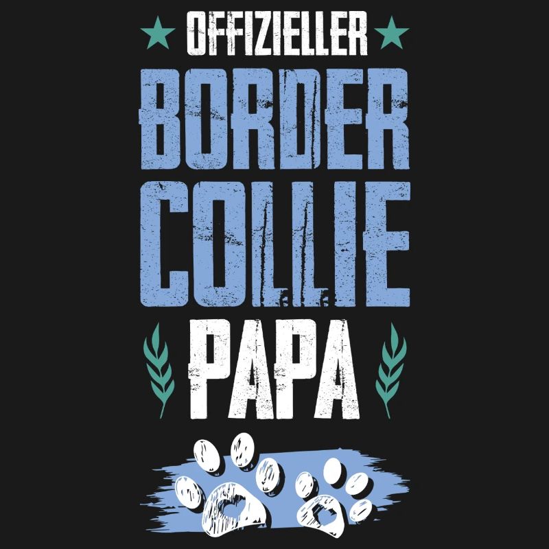 Border Collie chiens papa