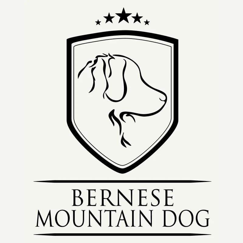 BERNESE MOUNTAIN DOG WAPPEN