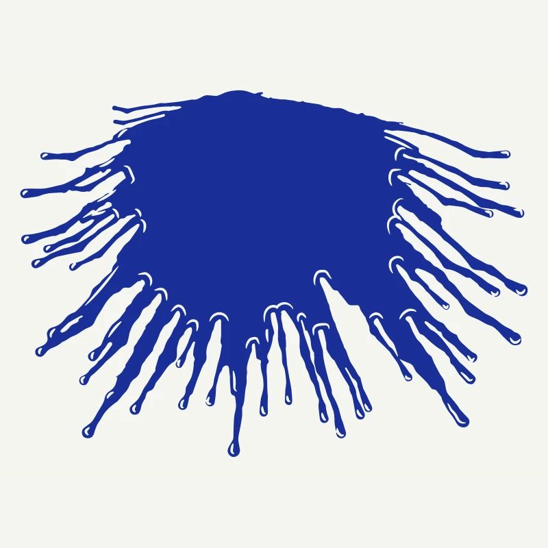 Blob drip stain